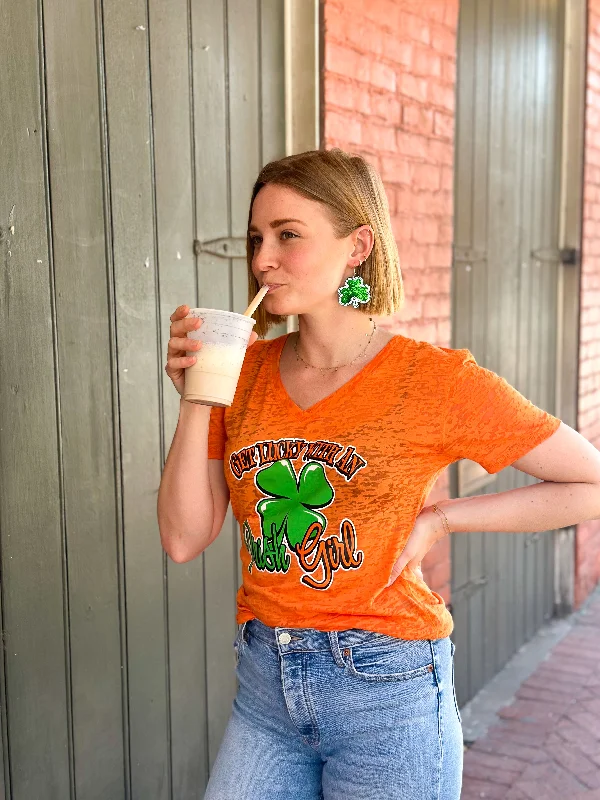 Get Lucky with An Irish Girl T-Shirt (Multiple Colors)