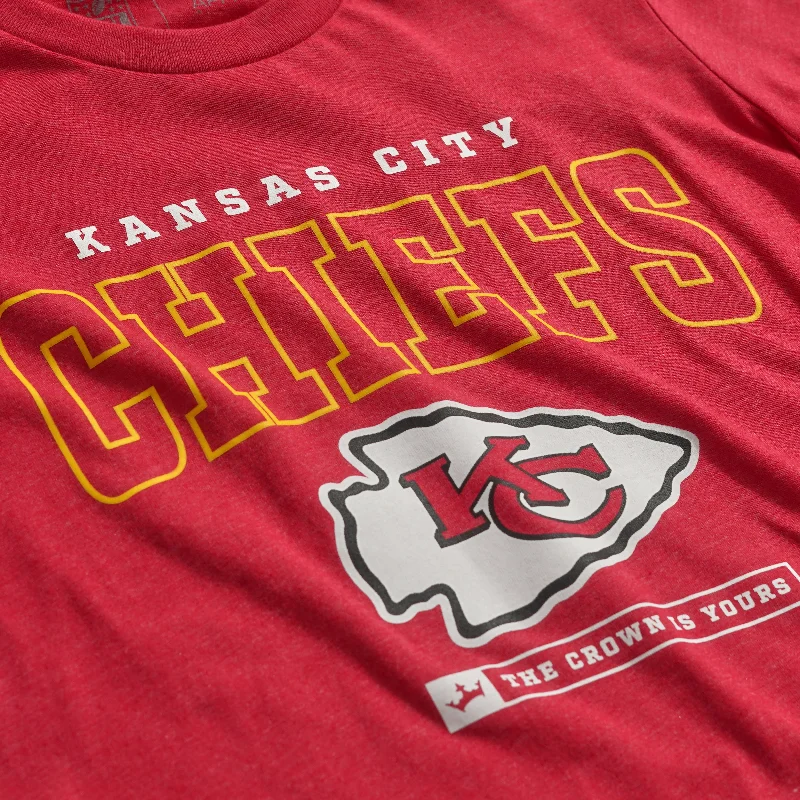 Kansas City Chiefs Crown Women's Short Sleeve T-Shirt