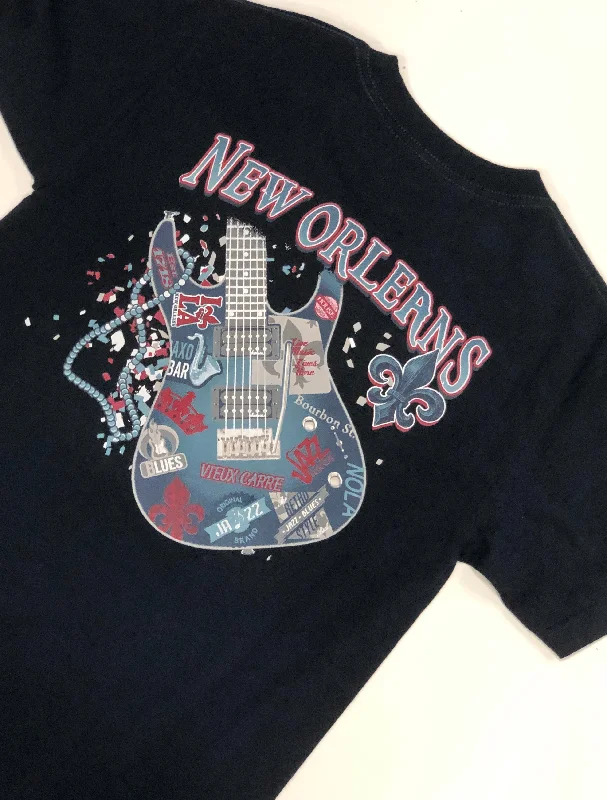 New Orleans All Over Guitar T-Shirt