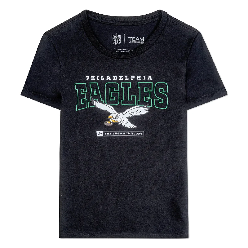 Philadelphia Eagles Crown Women's Short Sleeve T-Shirt