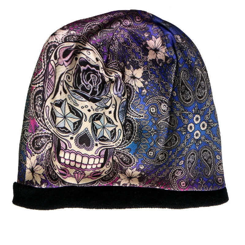 Hot Leathers KHC1007 Sugar Paisley Beanie