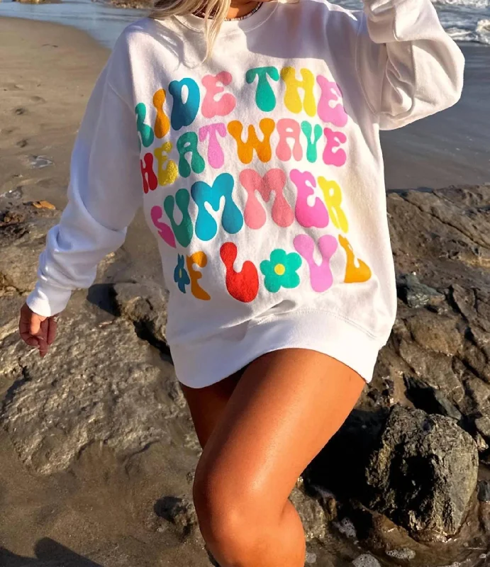 Stanley Sweatshirt In Summer Of Love Graphic