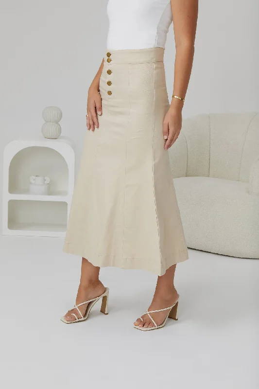 Aivee Skirt - Beige