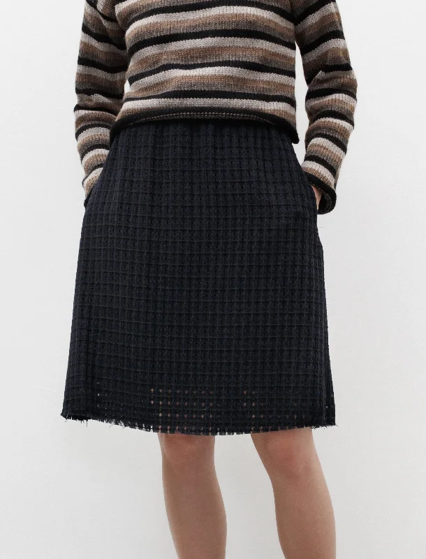 Audrey Skirt Navy and Black