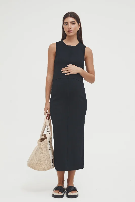 Piper Maxi Skirt (Black)