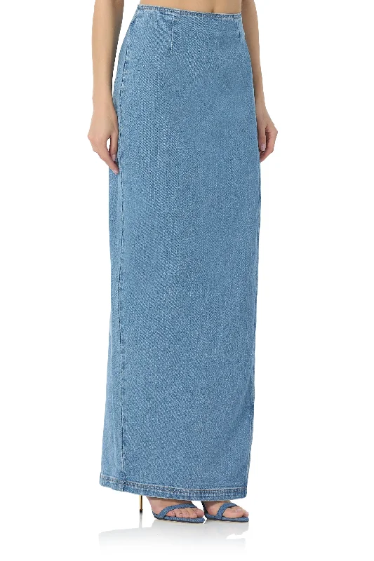 Nadia Maxi Skirt - South Pacific Wash