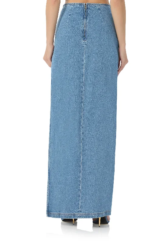 Nadia Maxi Skirt - South Pacific Wash