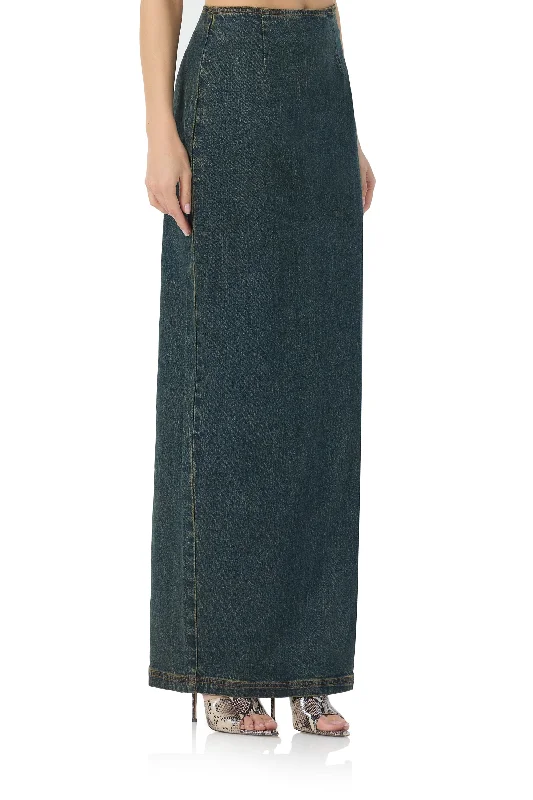 Nadia Maxi Skirt - Tinted Wash