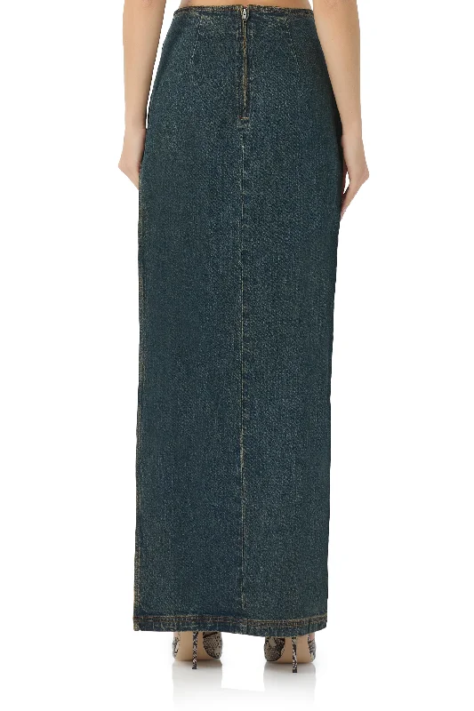 Nadia Maxi Skirt - Tinted Wash