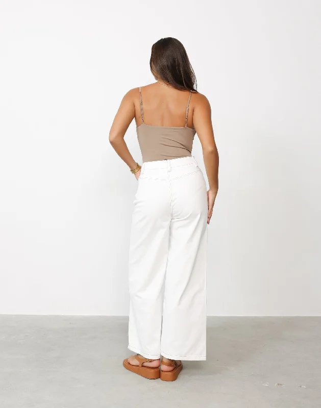 Stefany Pants (White)