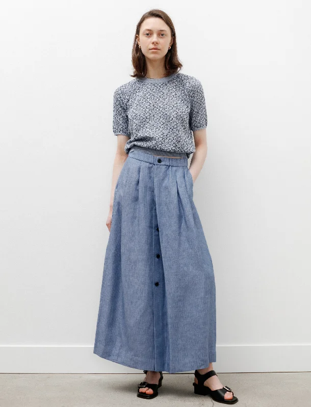 Skirt Avento Linen Denim