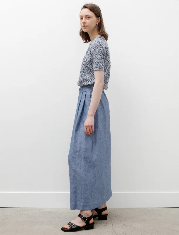 Skirt Avento Linen Denim