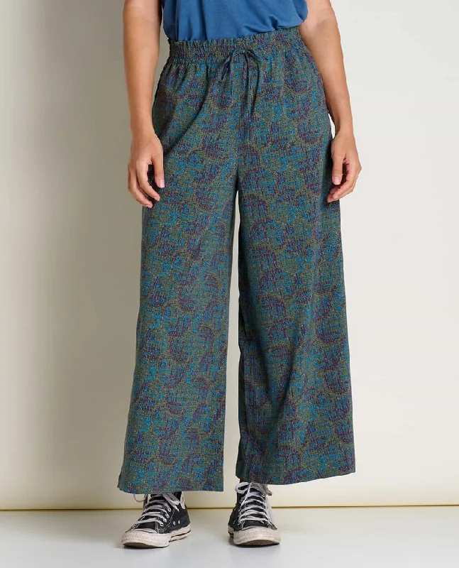 Women's Sunkissed Wide Leg Pant II - Shasta Print