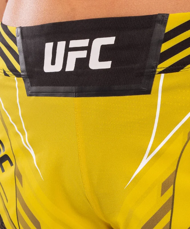 UFC Venum Authentic Fight Night Women's Shorts - Short Fit - Yellow